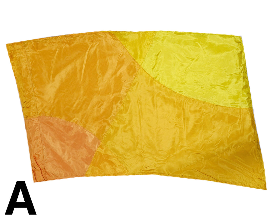 Golden Tri-Tone Flags