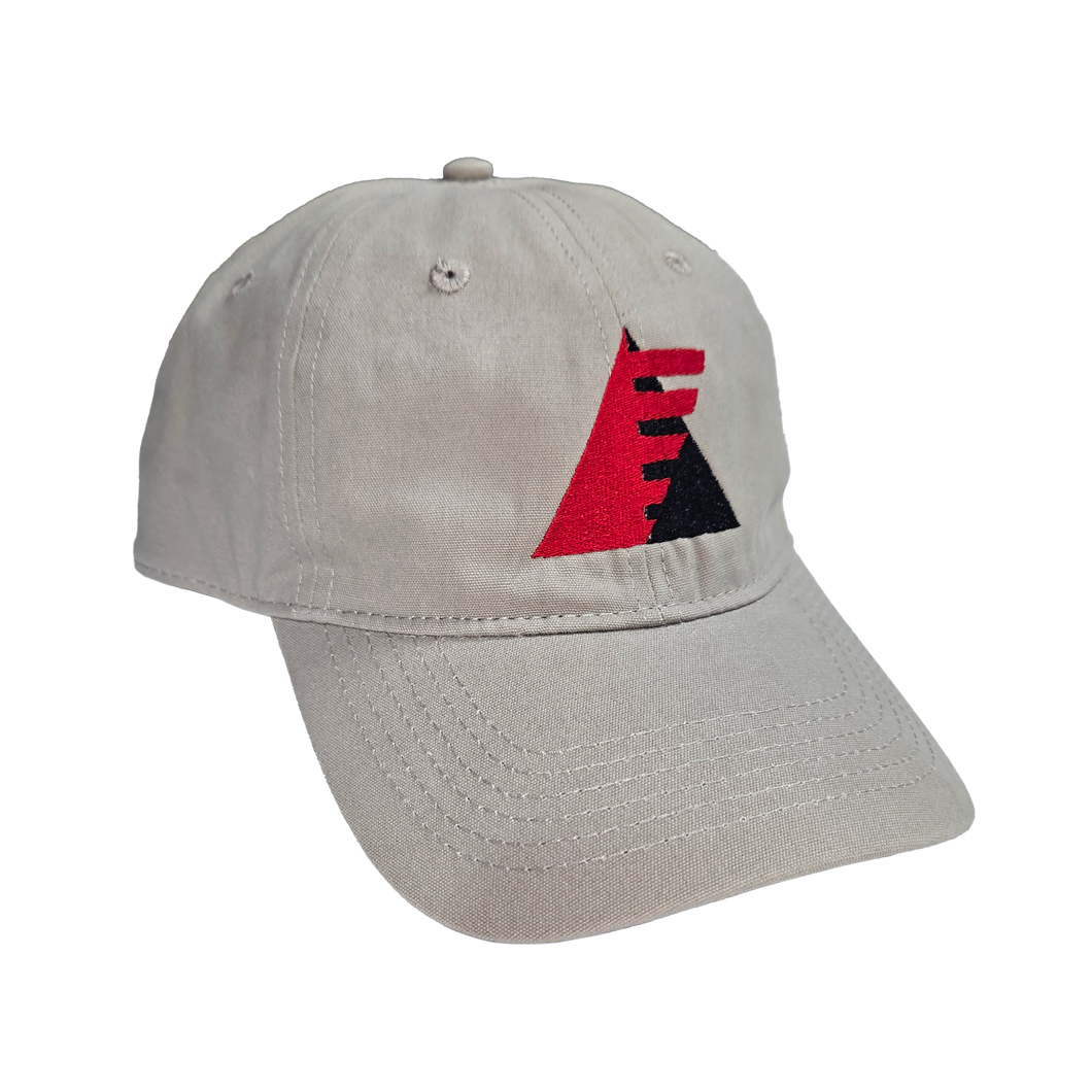 Khaki Triangle Logo Cap